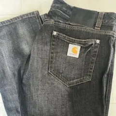carhartt カーハート ブラック デニム 先染め w34のサムネイル