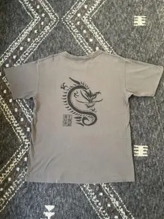old stussy 90s Tシャツ紺タグ USA製 ドラゴン ネイビー - メルカリ