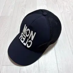 未使用☆ モンクレール グルノーブル キャップ 帽子 ブラック M 3K134 
