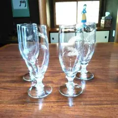 シャンパングラス 4客