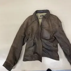 Guess レザーブルゾン ブラウン XLサイズのサムネイル