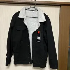 黒 フリースジャケット Lサイズ