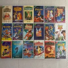 ディズニービデオ18本セット　VHS