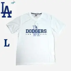 ☆新品☆MLB 【ロサンゼルス・ドジャース 】ホワイト ロゴTシャツ