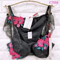 トリンプ　プレミアム　ゴールドレーベル3032ブラ＆ショーツセット　C70M