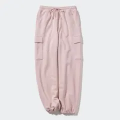 UNIQLO ユニクロ スウェットカーゴパンツ ピンク Lサイズのサムネイル