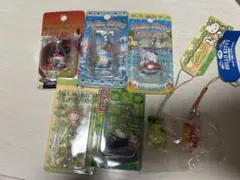 人気のキティちゃん根付け7点セットです。