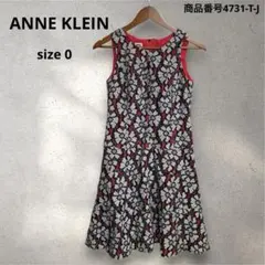 ANNE KLEIN レースノースリーブワンピース　サイズ0のサムネイル