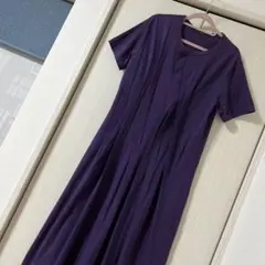 クレッシェント　ワンピース　ロング　コットン　美品のサムネイル