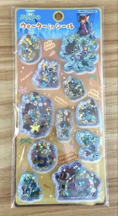ズートピア 2 ウォーターinシール 正規品 ディズニー