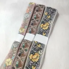 カ*ん様 インド刺繍リボン　アソートセット