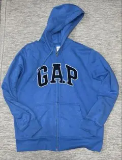 00s OLD GAP ジップパーカー アメリカ国旗 短丈 y2k ネイビー L - メルカリ