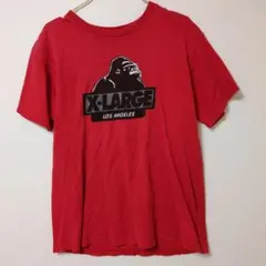 エクストララージ ロゴプリント 半袖 Tシャツ M 赤 XLARGE メンズ
