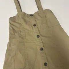 美品　グローバルワーク　ジャンバースカート
