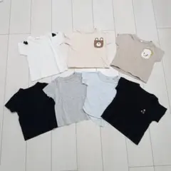 西松屋 next baby ユニクロ Tシャツ 7枚 セット まとめ売り 80