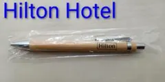 [未使用]Hilton Hotel ノベルティ 木製ボールペンのサムネイル