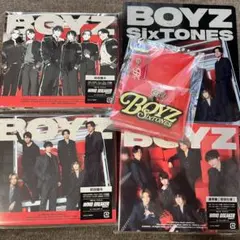 新品未開封 SixTONES BOYZ 3形態セット 特典付き