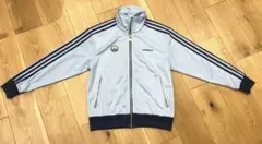 adidas ライトブルー ジャケット S