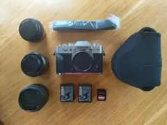 FUJIFILM X-T30II・3レンズセット・バッテリー2個・箱なしのサムネイル
