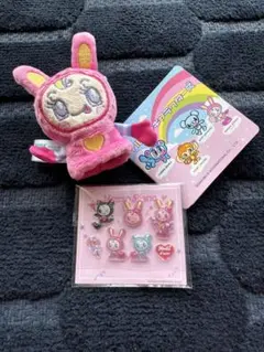 ナルミヤ　メゾピアノ　セブンイレブンシール& ベリエちゃんぬいぐるみ