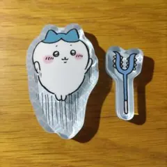 ちいかわ　ハチワレ　つみきゃらアクリルブロック