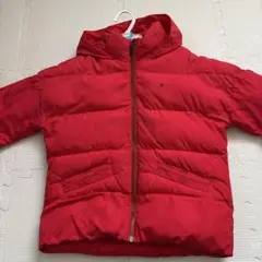 TOMMY HILFIGER 赤 ダウンコート 122