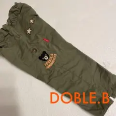 double b  ダブルビー　カーゴパンツ　刺繍