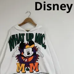 レア　Mickey ミッキー　Disney ヴィンテージ　希少　パーカーUSA製