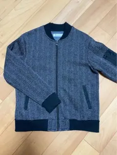 THE SHOP TK ヘリンボーン ボンバージャケット