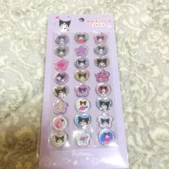 クロミ　おはじきふう シール　サンリオ