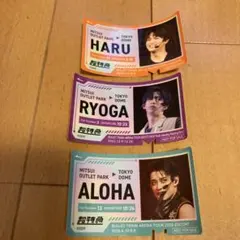 超特急 三井アウトレット限定ステッカー