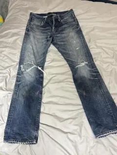 TOMORROWLAND デニムパンツ ダメージ加工のサムネイル
