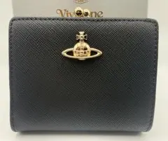 【新品未使用】Vivienne Westwood がま口財布 ブラック オーブのサムネイル