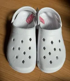 サンダル　クロックス風　ホワイト　未使用　L 24.5㎝