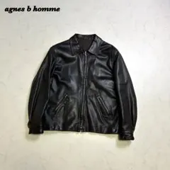 2026年最新】Agnes b メンズ レザージャケット・ライダースの人気