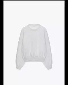 ZARA 裏起毛スウェットシャツ