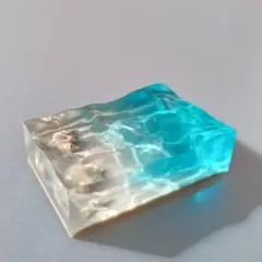 【 海のかけら No.3108 】エポキシレジン オーシャンアート レジンアート