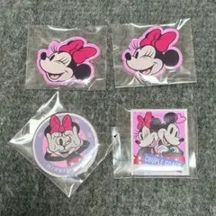 Disney(ディズニー) シークレットアクリルステッカー 4種 まとめ売り