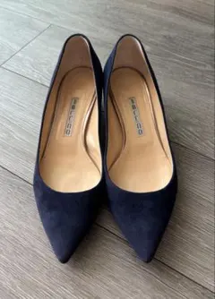 PELLICO ペリーコ アンドレア チャンキーヒール 37 ネイビー