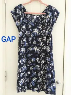 GAP 半袖ワンピース ネイビー