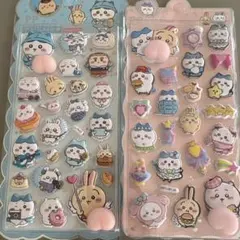 6️⃣ちいかわお尻プニプニシール 2シートセット