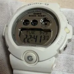 CASIO Baby-G BG-6900 ホワイト 稼働