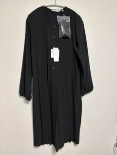 ユニクロ　JWANDERSENブラック プリーツワンピース　Ｌ
