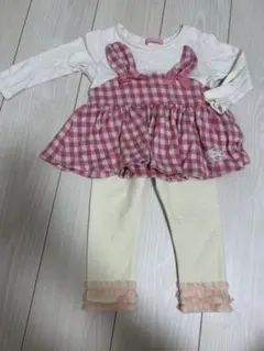 mezzo piano トップス レギンス　セット 80cm