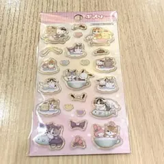モフサンド　サンリオ　ぷっくりシール