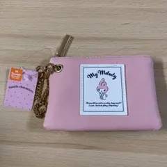 マイメロディ パスケース キーケース コインケース リール付き 新品 サンリオ