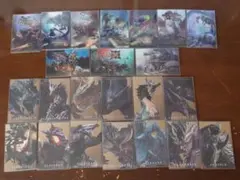 モンスターハンター 20th Anniversaryカードウエハース23枚セット