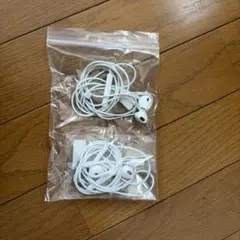 iPhone有線イヤフォン Lightning 2セット