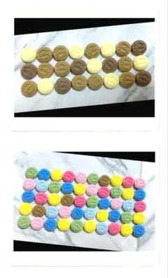 【おまとめセール】フェイクスイーツ ミニチュア クッキー ハンドメイド【小】