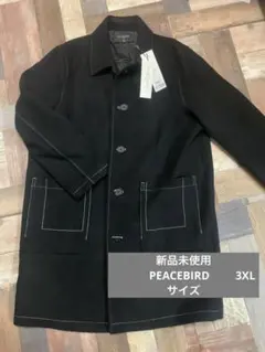 タグ付き未使用！PEACEBIRD メンズワークコート